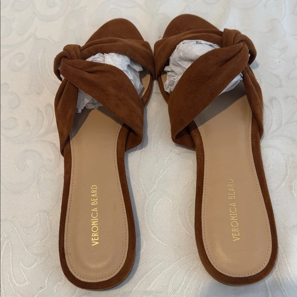 NWOT Veronica Beard Seraphina Slide Sandal. Ladies 8.5. - Picture 9 of 15